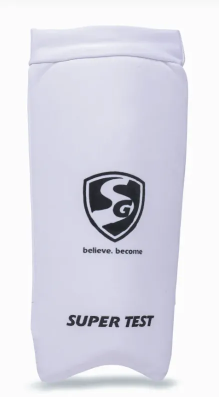 SG SUPER TEST ELBOW GUARD WITH FREE BATTING INNERS
